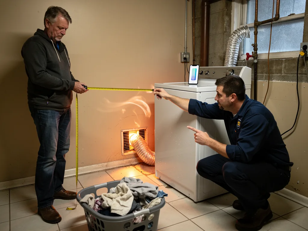 Common warning signs of a clogged dryer vent