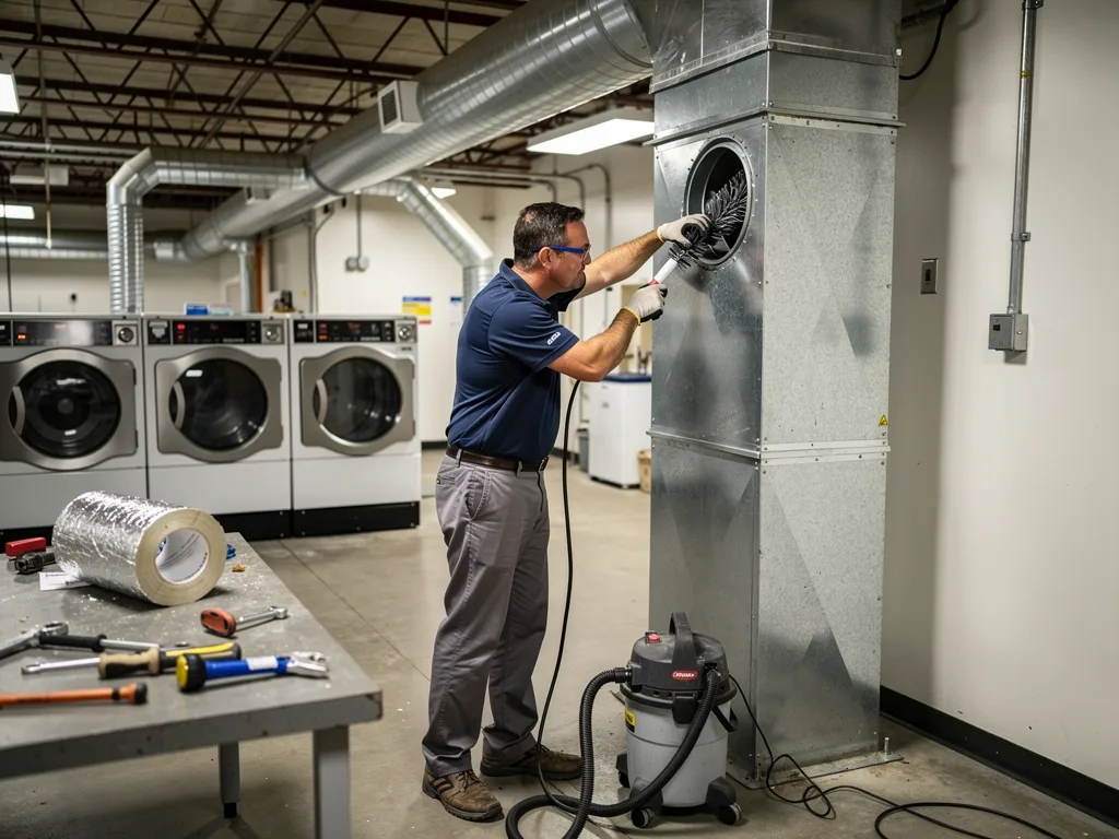 Commercial Dryer Vent Cleaning
